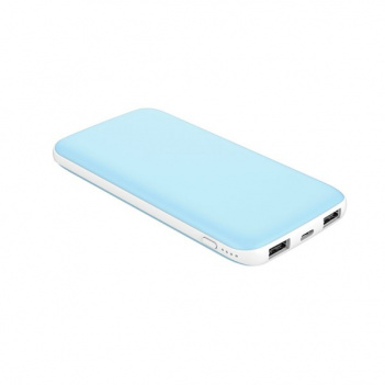 зарядное устройство zephir на 10000 mah, пластик