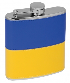 фляга з нержавіючої сталі "national flag", 180 мл
