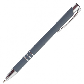 ручка trina slim soft touch, металл