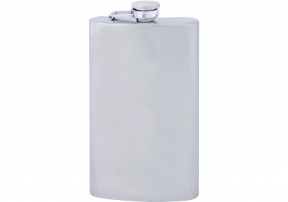 фляга з нержавіючої сталі, сатин, 240 мл