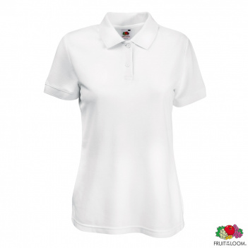 тенниска-поло 'lady-fit polo 65/35' xxl (fruit of the loom)