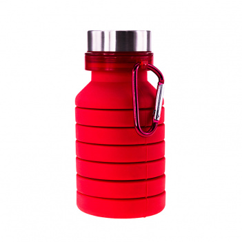 пляшка для води bergamo pagoda, силіконова, 550 мл