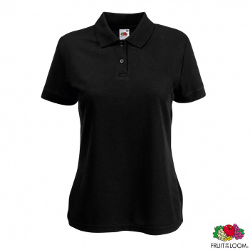 тенниска-поло 'lady-fit polo 65/35' s (fruit of the loom)