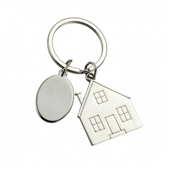 брелок с шильдом 'домик'