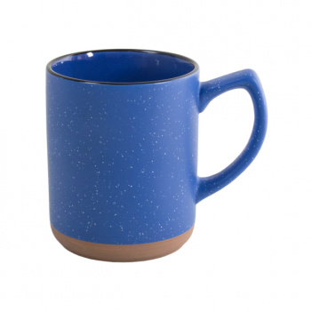 керамическая чашка sahara с черным ободком, 320 мл