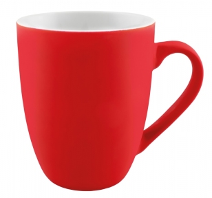 чашка порцелянова optima promo neon 300мл, червона