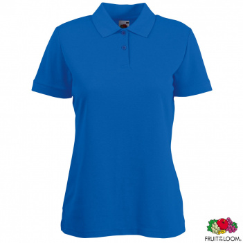 тенниска-поло 'lady-fit polo 65/35' xs (fruit of the loom)