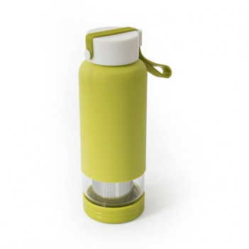 бутылка integrum 450 мл, скло/силікон