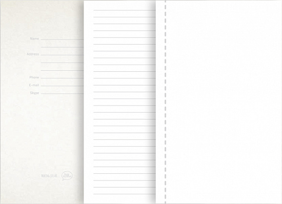 бизнес-блокнот "business"