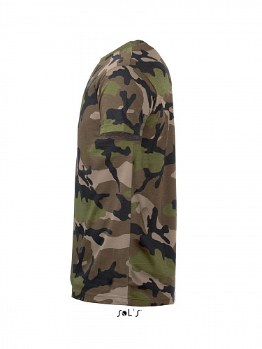футболка чоловіча sol's camo men