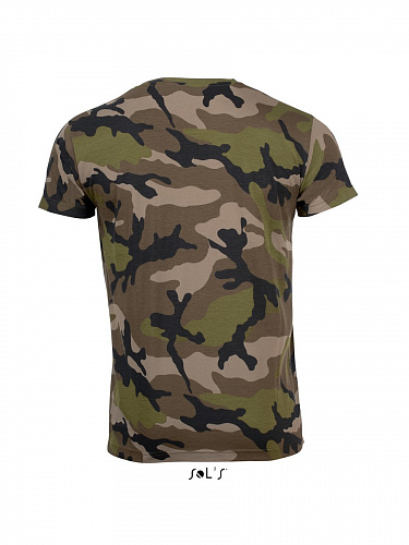 футболка чоловіча sol's camo men